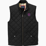 Dan River Wildcats Brooks Brothers Men's Quilted Vest Front Thumbnail