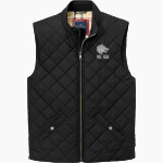 PBS HSA Wolves Brooks Brothers Men's Quilted Vest Front Thumbnail