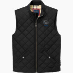 Drummond Bulldogs Brooks Brothers Men's Quilted Vest Front Thumbnail