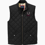 UNITY HIGH SCHOOL ROCKETS Brooks Brothers Men's Quilted Vest Front Thumbnail