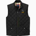 Yoncalla High School Eagles Brooks Brothers Men's Quilted Vest Front Thumbnail