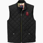 COFFEEVILLE HIGH SCHOOL PIRATES Brooks Brothers Men's Quilted Vest Front Thumbnail