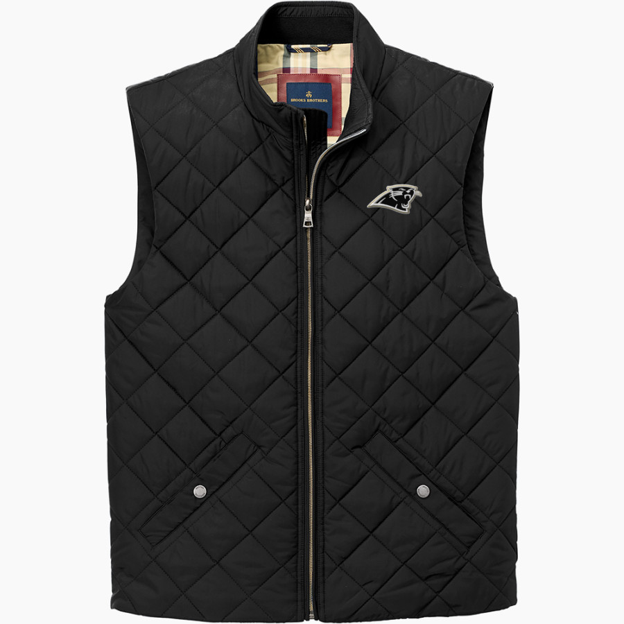 HACKLEBURG HIGH SCHOOL PANTHERS <span class="pdp-name-mascot">HACKLEBURG PANTHERS</span> Brooks Brothers Men's Quilted Vest