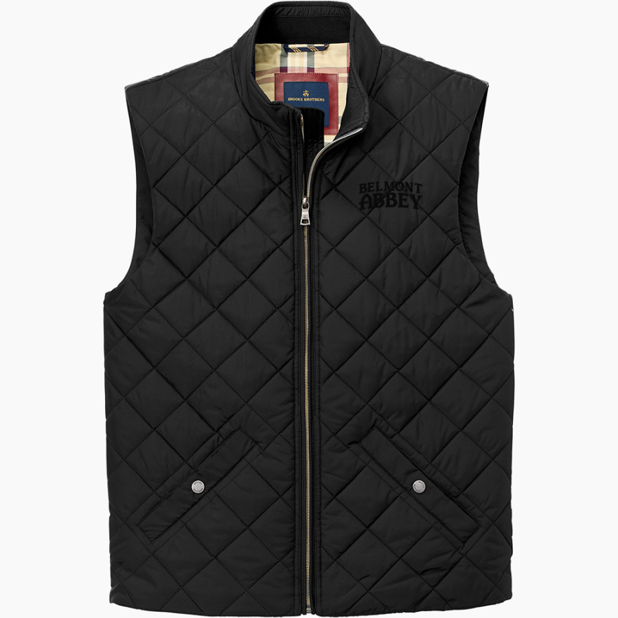 Belmont Abbey College The Official Store of the Crusaders Brooks Brothers Men's Quilted Vest