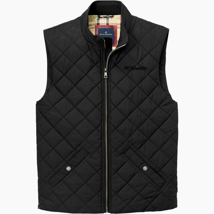 The Foundation The Foundation <span class="pdp-name-mascot">The Foundation</span> Brooks Brothers Men's Quilted Vest