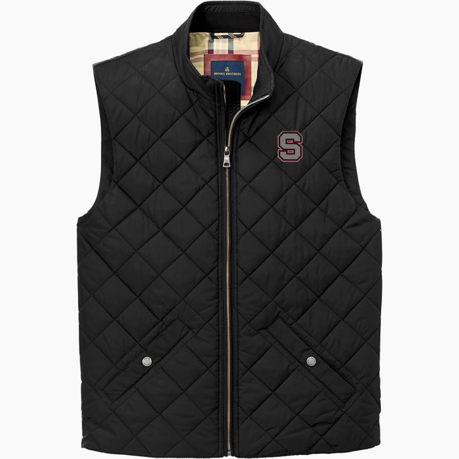 SPRINGFIELD SPARTANS The Online Store Brooks Brothers Men's Quilted Vest