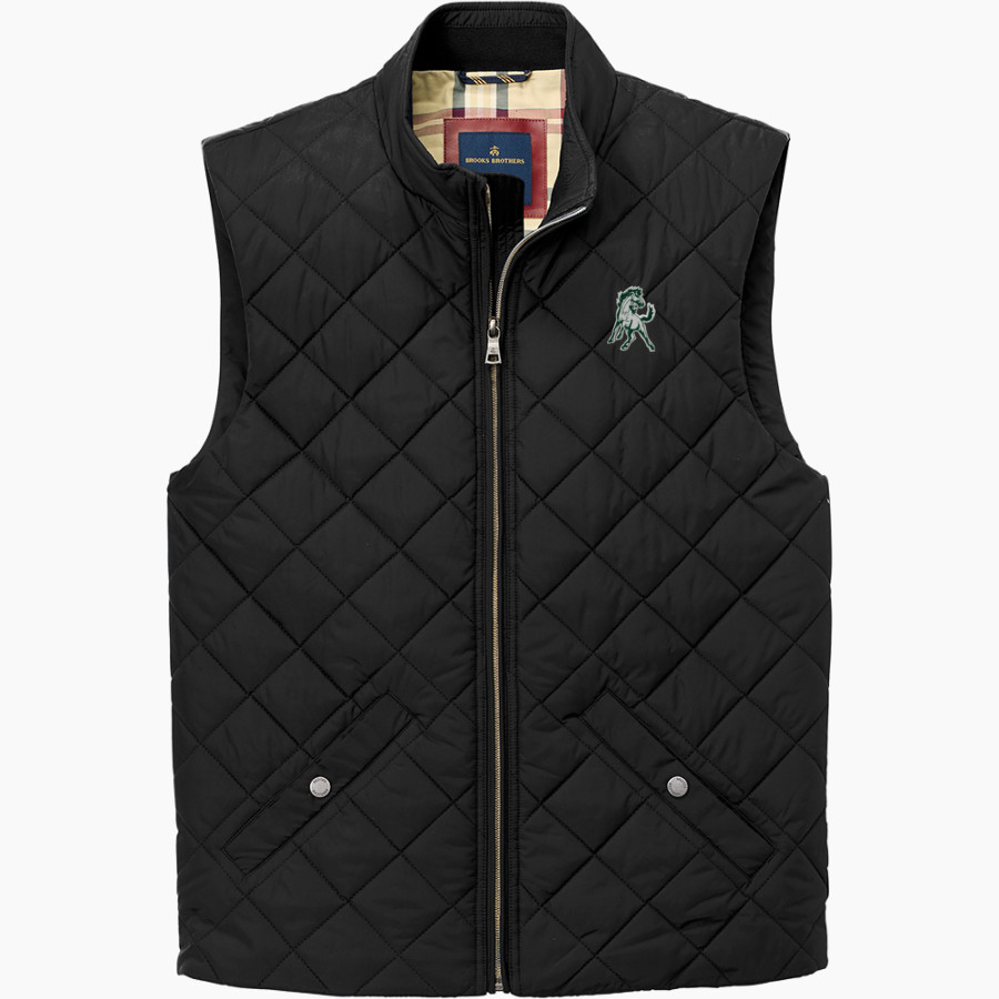 Fly Mustangs <span class="pdp-name-mascot">Fly Mustangs</span> Brooks Brothers Men's Quilted Vest