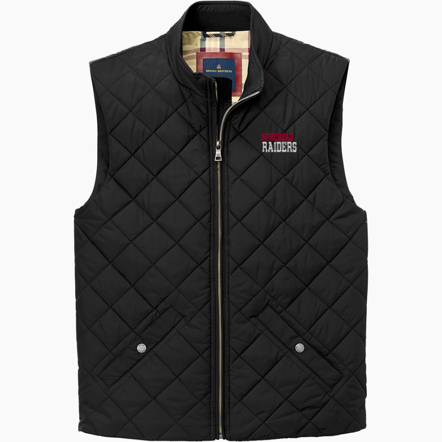 Morehead Raiders <span class="pdp-name-mascot">Morehead Raiders</span> Brooks Brothers Men's Quilted Vest