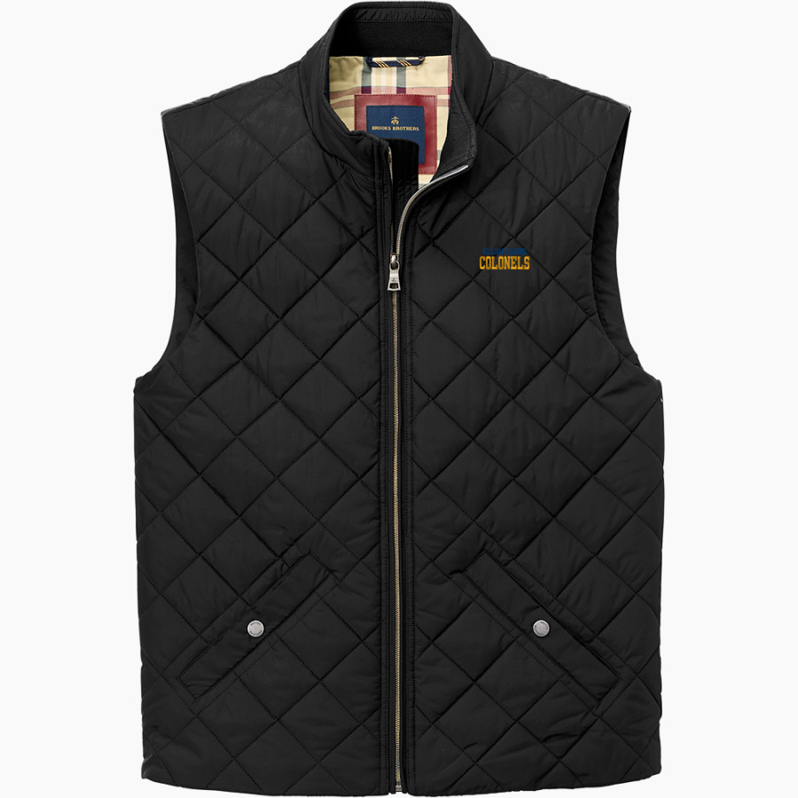 WILLIAM FLEMING HIGH SCHOOL COLONELS <span class="pdp-name-mascot">WILLIAM FLEMING COLONELS</span> Brooks Brothers Men's Quilted Vest