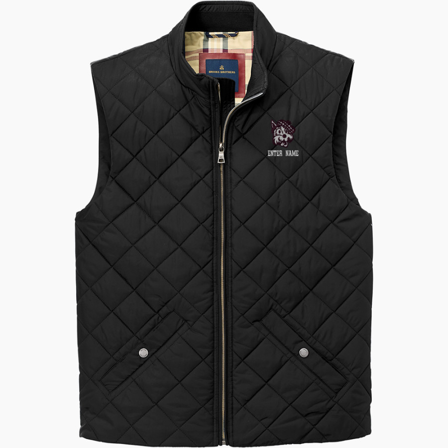 Argyle Scots Scots Brooks Brothers Men's Quilted Vest