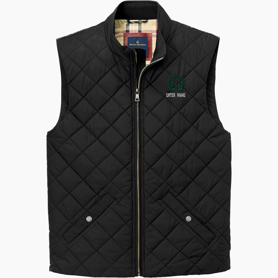 APIS Hawks <span class="pdp-name-mascot">Asia Pacific International GreenHawks</span> Brooks Brothers Men's Quilted Vest