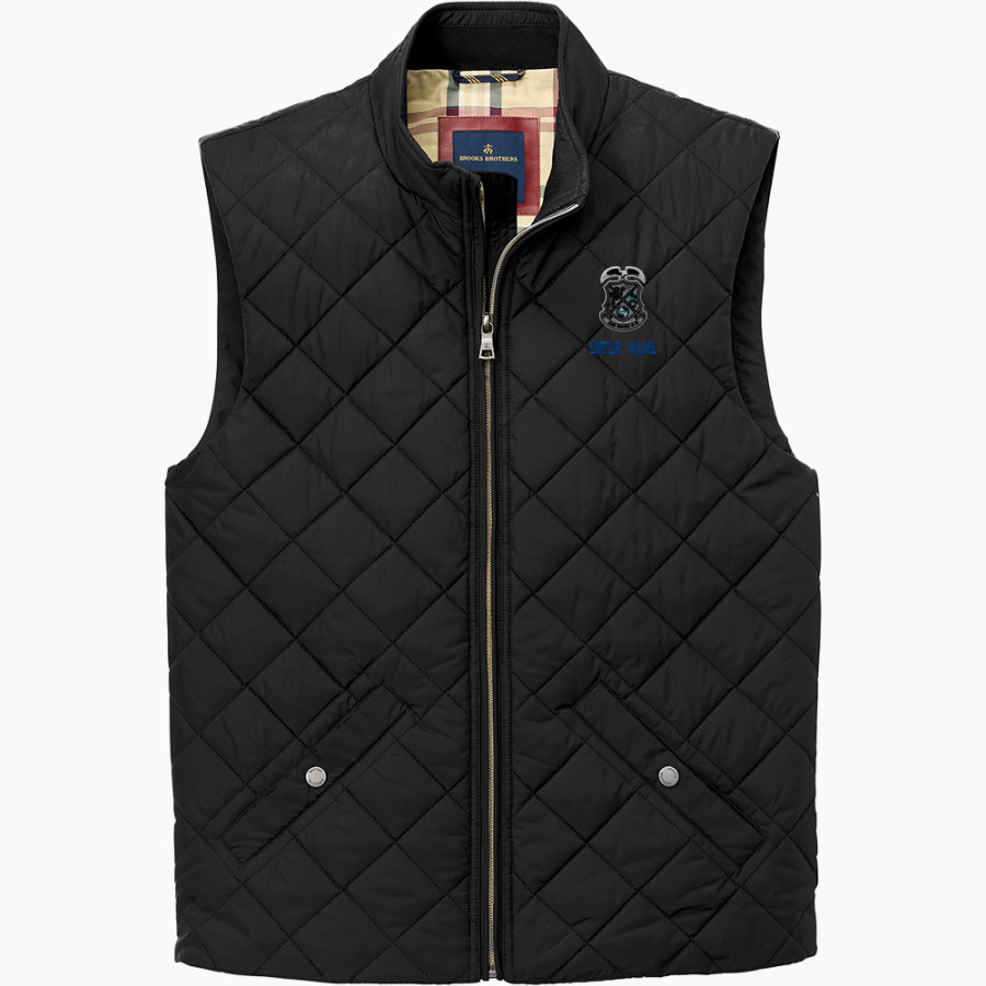 Air Base K-8 Center Falcons <span class="pdp-name-mascot">Air Base K-8 Center Falcons</span> Brooks Brothers Men's Quilted Vest