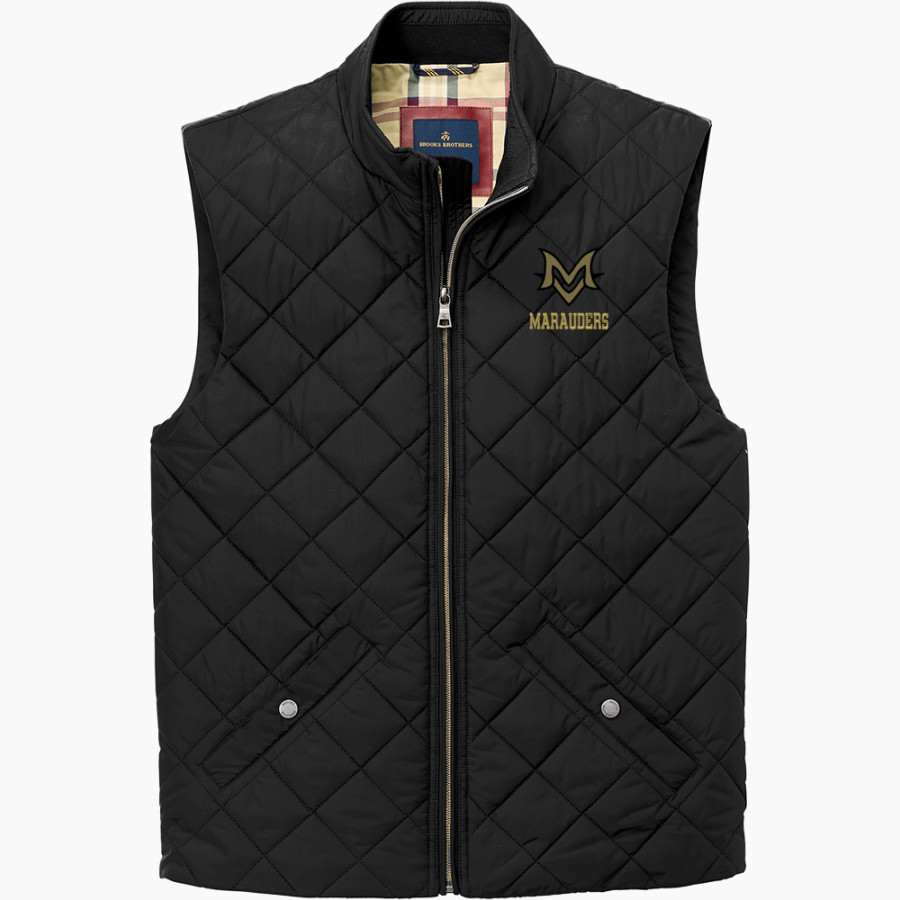 Mt Vernon Marauders Brooks Brothers Men's Quilted Vest