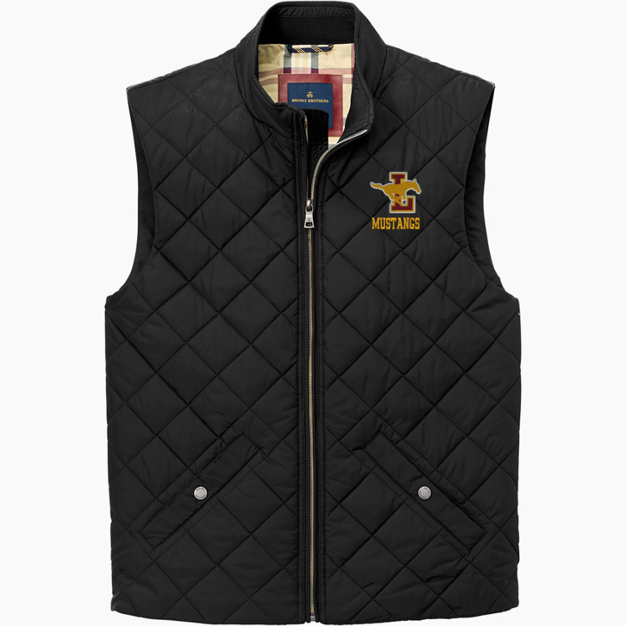 Lincoln Mustangs <span class="pdp-name-mascot">Lincoln Mustangs</span> Brooks Brothers Men's Quilted Vest