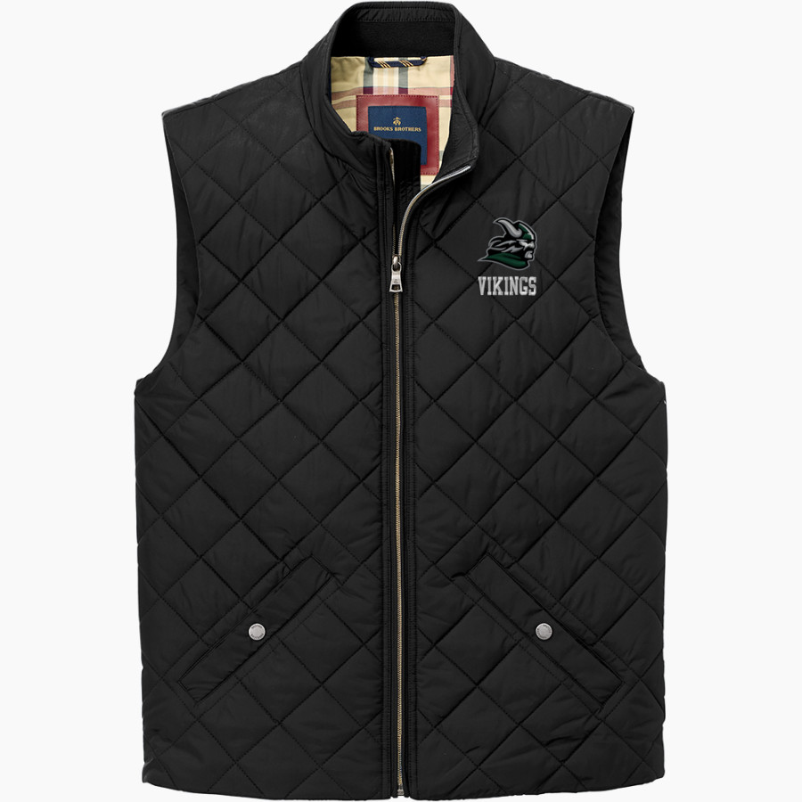 Diablo Valley Vikings <span class="pdp-name-mascot">Diablo Valley Vikings</span> Brooks Brothers Men's Quilted Vest