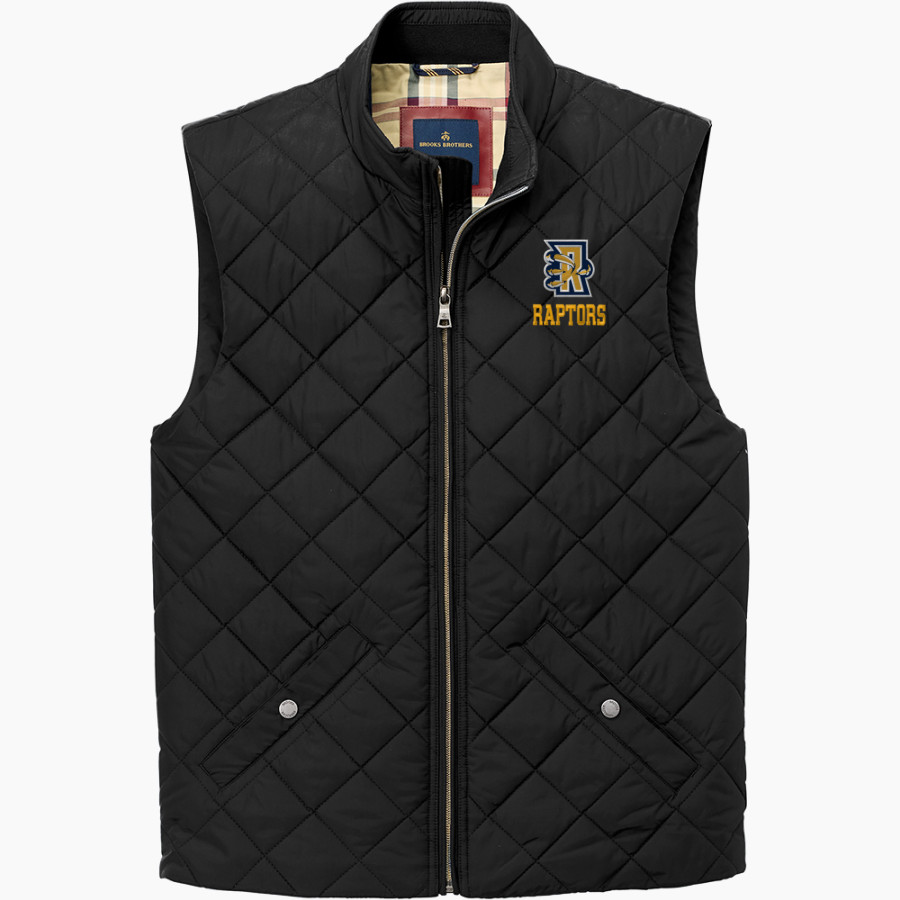 Rham Raptors <span class="pdp-name-mascot">Rham Sachems</span> Brooks Brothers Men's Quilted Vest