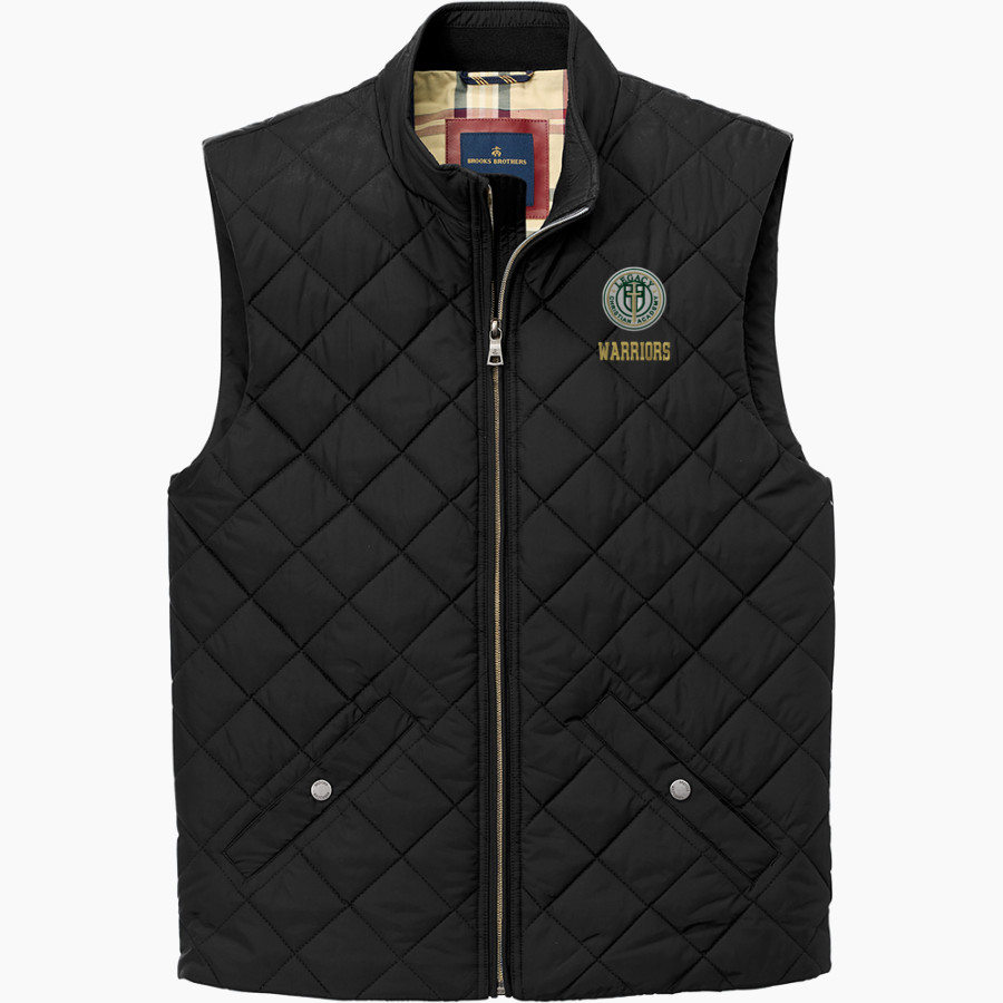 LEGACY CHRISTIAN WARRIORS Brooks Brothers Men's Quilted Vest
