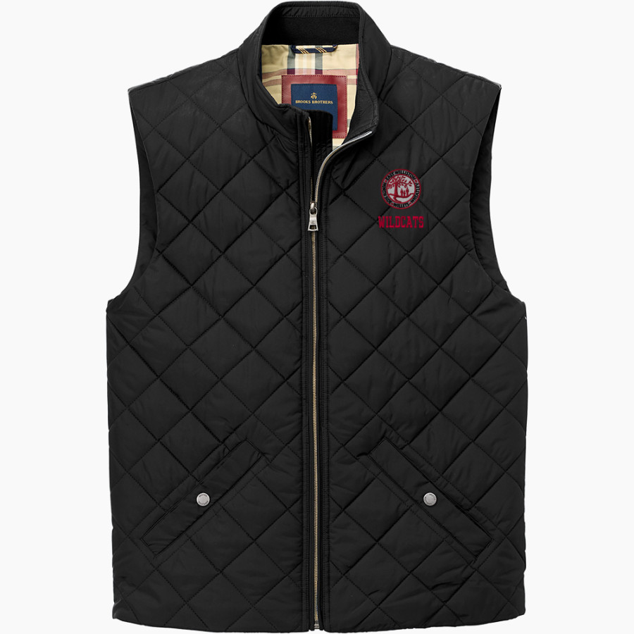 Wheatley Wildcats <span class="pdp-name-mascot">Wheatley Wildcats</span> Brooks Brothers Men's Quilted Vest