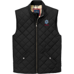 CROW HIGH SCHOOL Cougars Online Store <span class="pdp-name-mascot">CROW COUGARS</span> Brooks Brothers Men's Quilted Vest Front Thumbnail