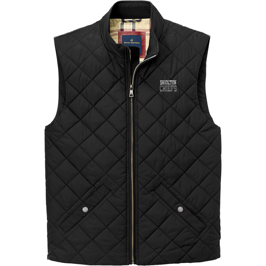 SHIOCTON HIGH SCHOOL CHIEFS <span class="pdp-name-mascot">SHIOCTON CHIEFS</span> Brooks Brothers Men's Quilted Vest
