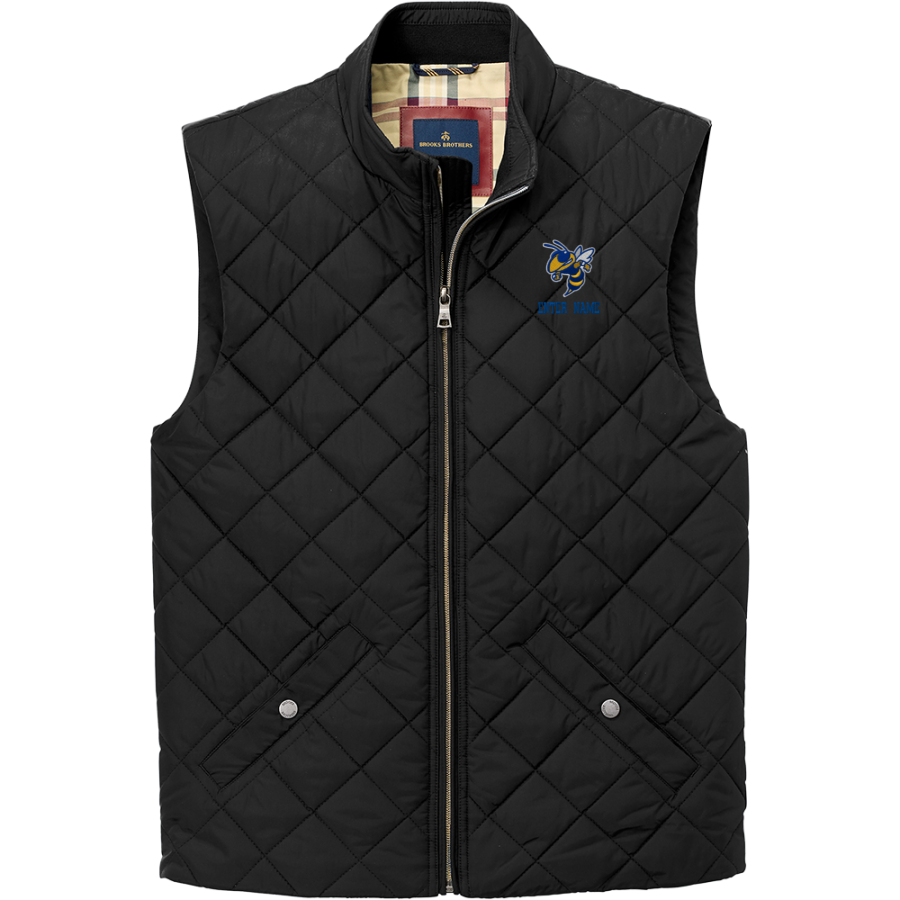 Gilbert Yellowjackets <span class="pdp-name-mascot">Gilbert School Yellowjackets</span> Brooks Brothers Men's Quilted Vest