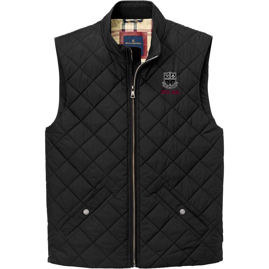 St Joseph Catholic Saints <span class="pdp-name-mascot">St Joseph Catholic School Saints</span> Brooks Brothers Men's Quilted Vest