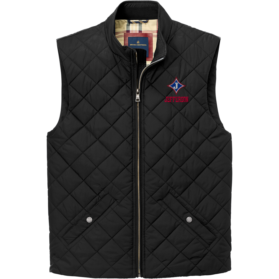 Jefferson Dragons <span class="pdp-name-mascot">Jefferson Dragons</span> Brooks Brothers Men's Quilted Vest