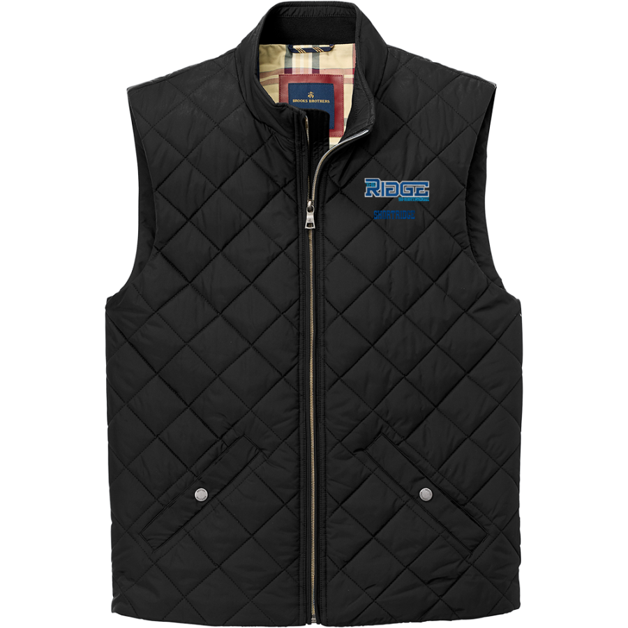 SHORTRIDGE HIGH SCHOOL BLUE DEVILS <span class="pdp-name-mascot">SHORTRIDGE BLUE DEVILS</span> Brooks Brothers Men's Quilted Vest