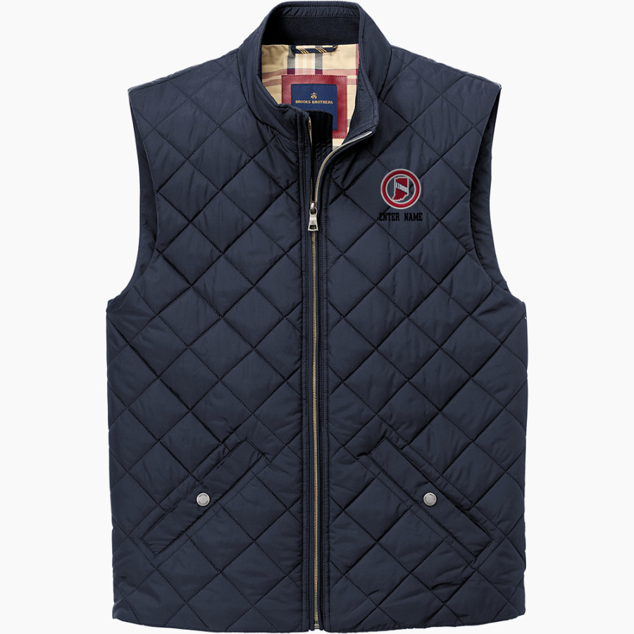 IIAAA IIAAA Brooks Brothers Men's Quilted Vest