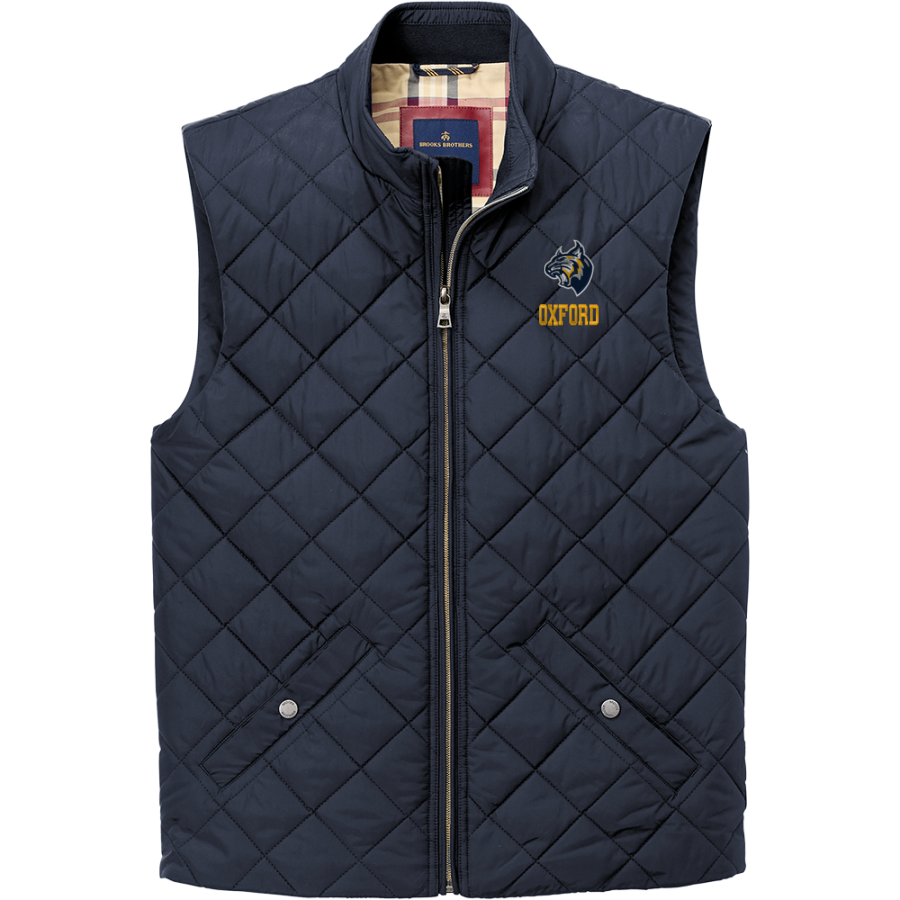 Oxford Wildcats <span class="pdp-name-mascot">Oxford Wildcats</span> Brooks Brothers Men's Quilted Vest