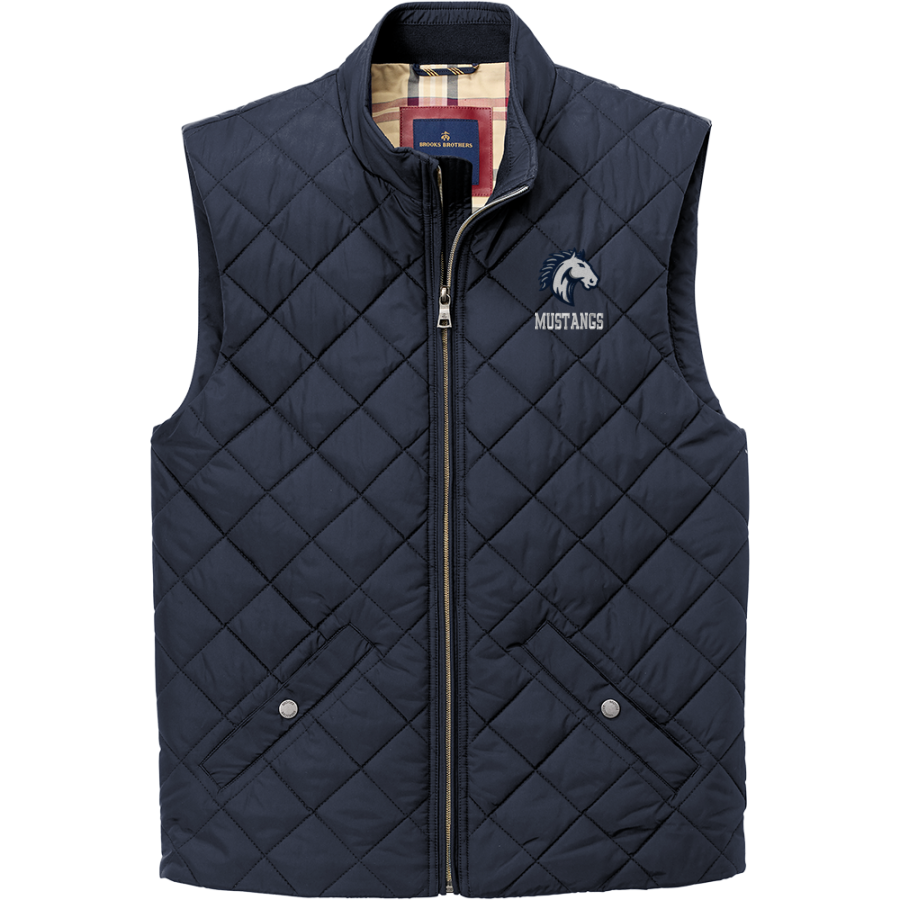 Grand Traverse Academy Mustangs <span class="pdp-name-mascot">Grand Traverse Academy Mustangs</span> Brooks Brothers Men's Quilted Vest