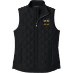 Cumberland <span class="pdp-name-mascot">ROWAN COLLEGE OF SOUTH JERSEY</span> Brooks Brothers Women's Quilted Vest Front Thumbnail