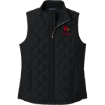 St. Clement Cardinals <span class="pdp-name-mascot">St. Clement School Cardinals</span> Brooks Brothers Women's Quilted Vest Front Thumbnail