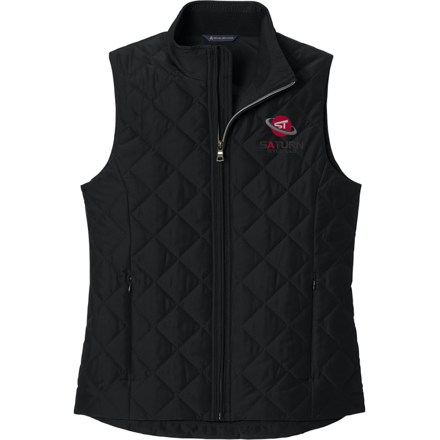Saturn Title LLC Saturn Title <span class="pdp-name-mascot">Saturn Title LLC</span> Brooks Brothers Women's Quilted Vest