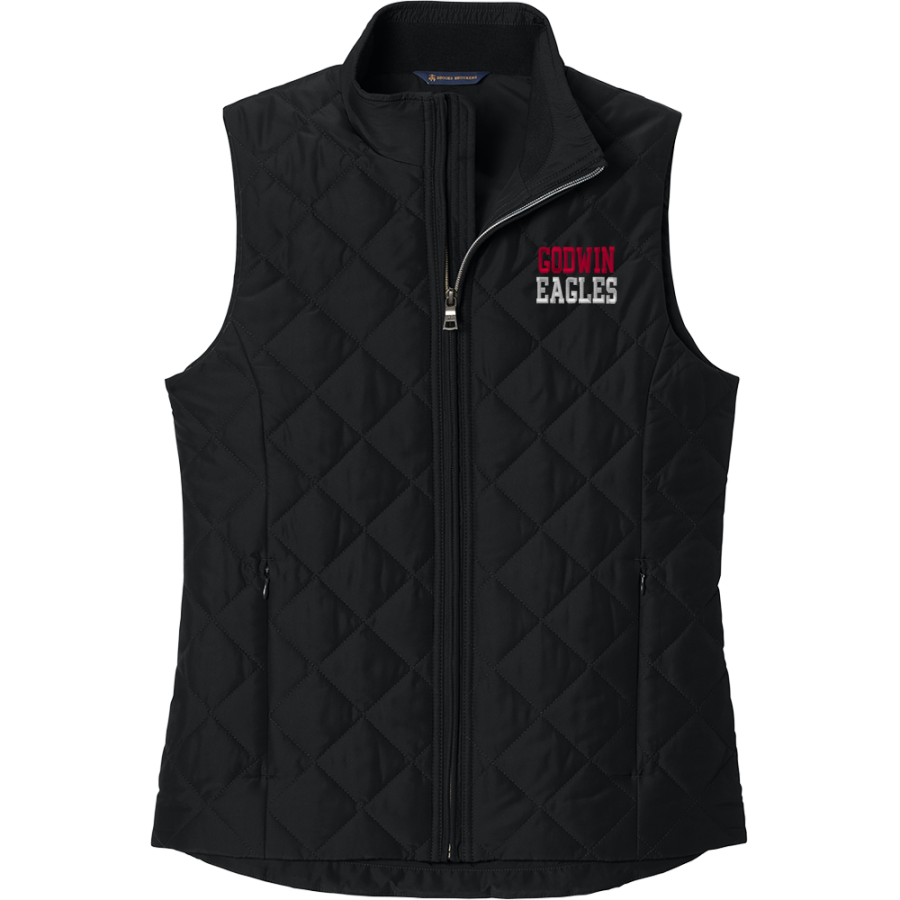 Godwin Eagles <span class="pdp-name-mascot">Godwin Eagles</span> Brooks Brothers Women's Quilted Vest