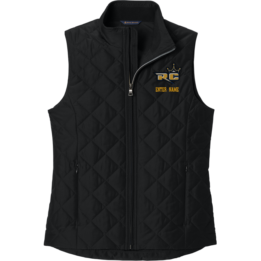 Cumberland <span class="pdp-name-mascot">ROWAN COLLEGE OF SOUTH JERSEY</span> Brooks Brothers Women's Quilted Vest