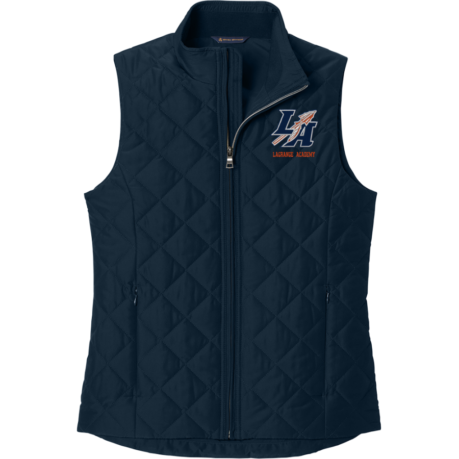 LaGrange Academy Warriors <span class="pdp-name-mascot">LaGrange Academy Warriors</span> Brooks Brothers Women's Quilted Vest