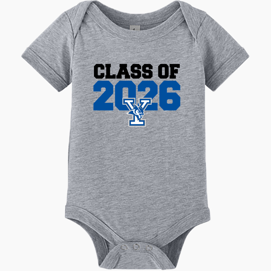 YANTIS HIGH SCHOOL OWLS <span class="pdp-name-mascot">YANTIS OWLS</span> BELLA+CANVAS Infant Jersey Short Sleeve One Piece