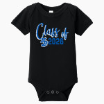 VIRGINIA HIGH SCHOOL BLUE DEVILS BELLA+CANVAS Infant Jersey Short Sleeve One Piece Front Thumbnail