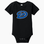 DIXIE HIGH SCHOOL FLYERS BELLA+CANVAS Infant Jersey Short Sleeve One Piece Front Thumbnail