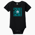 Waterford Waterford <span class="pdp-name-mascot">Waterford Waterford</span> BELLA+CANVAS Infant Jersey Short Sleeve One Piece Front Thumbnail