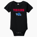 MOUNTAIN VIEW HIGH SCHOOL TOROS <span class="pdp-name-mascot">MOUNTAIN VIEW TOROS</span> BELLA+CANVAS Infant Jersey Short Sleeve One Piece Front Thumbnail