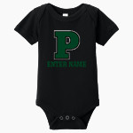 PROCTOR ACADEMY HORNETS BELLA+CANVAS Infant Jersey Short Sleeve One Piece Front Thumbnail