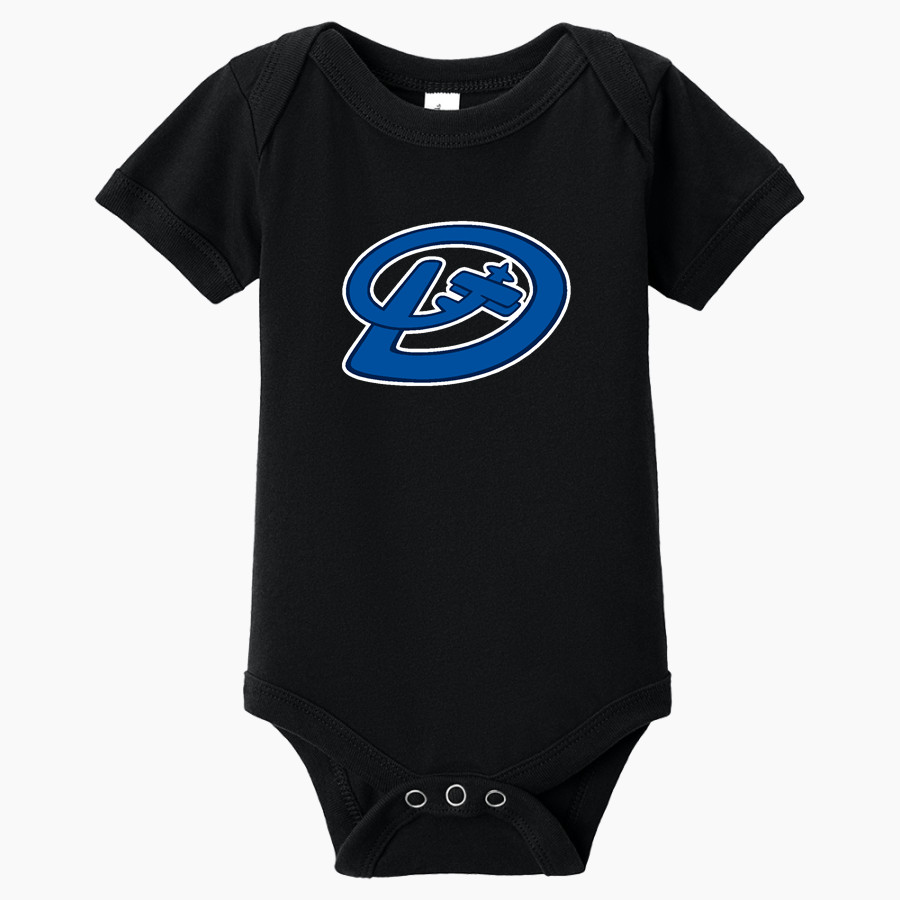 DIXIE HIGH SCHOOL FLYERS BELLA+CANVAS Infant Jersey Short Sleeve One Piece