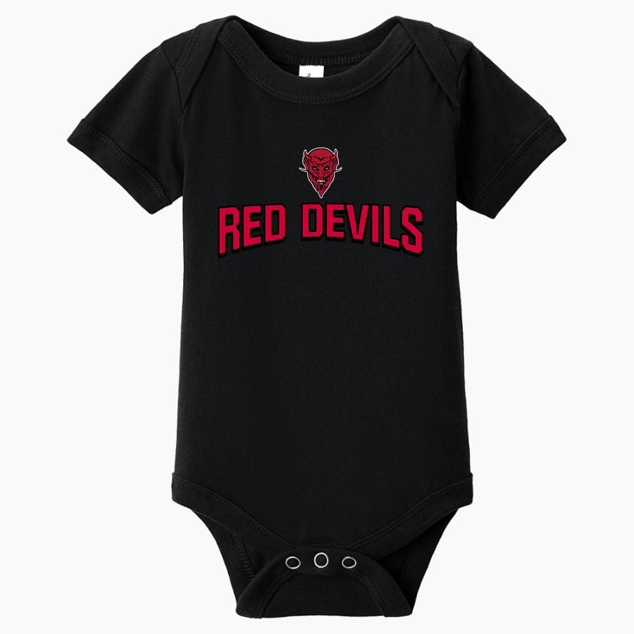 Chelsea Red Devils <span class="pdp-name-mascot">Chelsea Red Devils</span> BELLA+CANVAS Infant Jersey Short Sleeve One Piece
