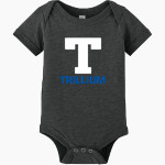 Trillium Wildcats BELLA+CANVAS Infant Jersey Short Sleeve One Piece Front Thumbnail