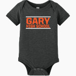 Gary Bobcats <span class="pdp-name-mascot">Gary Bobcats</span> BELLA+CANVAS Infant Jersey Short Sleeve One Piece Front Thumbnail