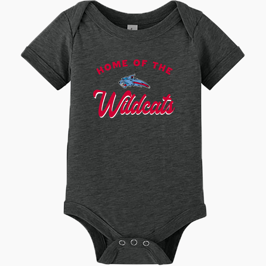 Eastmont Wildcats BELLA+CANVAS Infant Jersey Short Sleeve One Piece