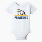 Providence Christian Academy BELLA+CANVAS Infant Jersey Short Sleeve One Piece Front Thumbnail
