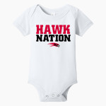 Jonathan Gastaldo Hawks <span class="pdp-name-mascot">Jonathan Gastaldo Hawks</span> BELLA+CANVAS Infant Jersey Short Sleeve One Piece Front Thumbnail